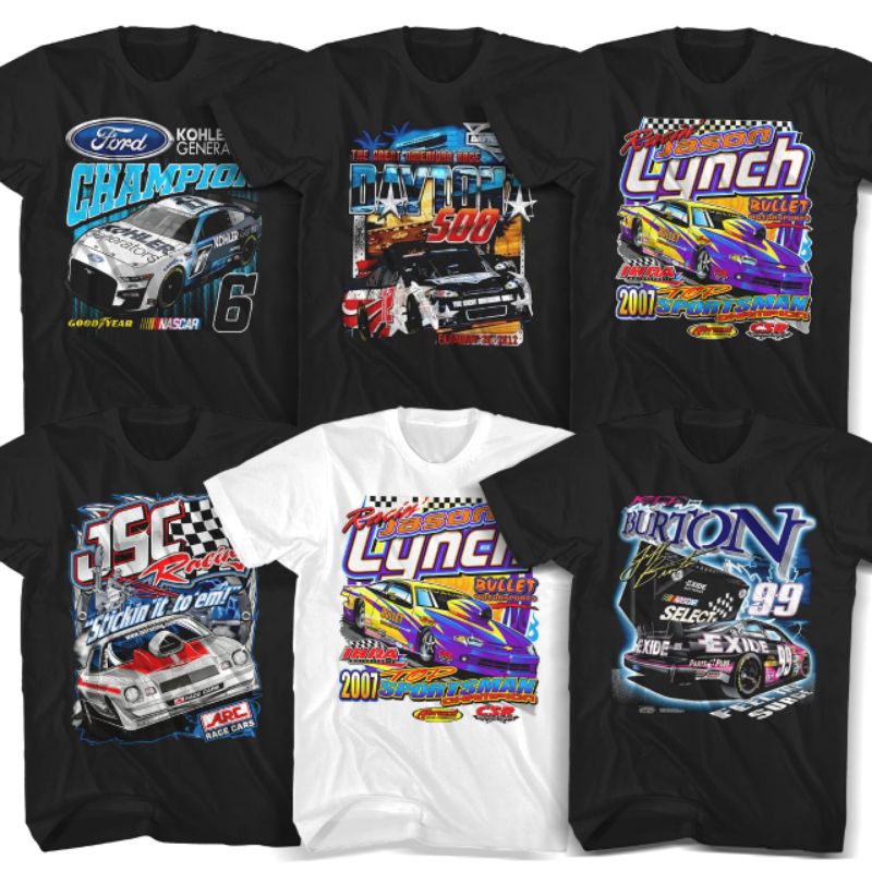 T-SHIRT NASCAR VINTAGE EDITION