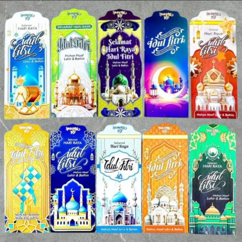 

Amplop/Ampau lebaran idul Fitri karakter mesjid size jumbo 10pcs