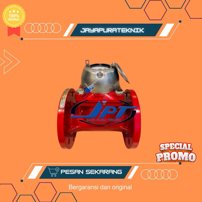 FLOW METER LIMBAH 4 INCH SHM DN100 - SEWAGE FLOW METER 4" (100mm)