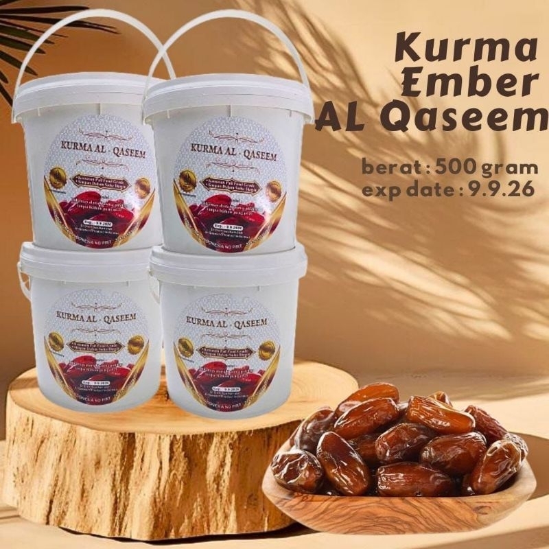 

KURMA EMBER MERK AL QASEEM 500 gram