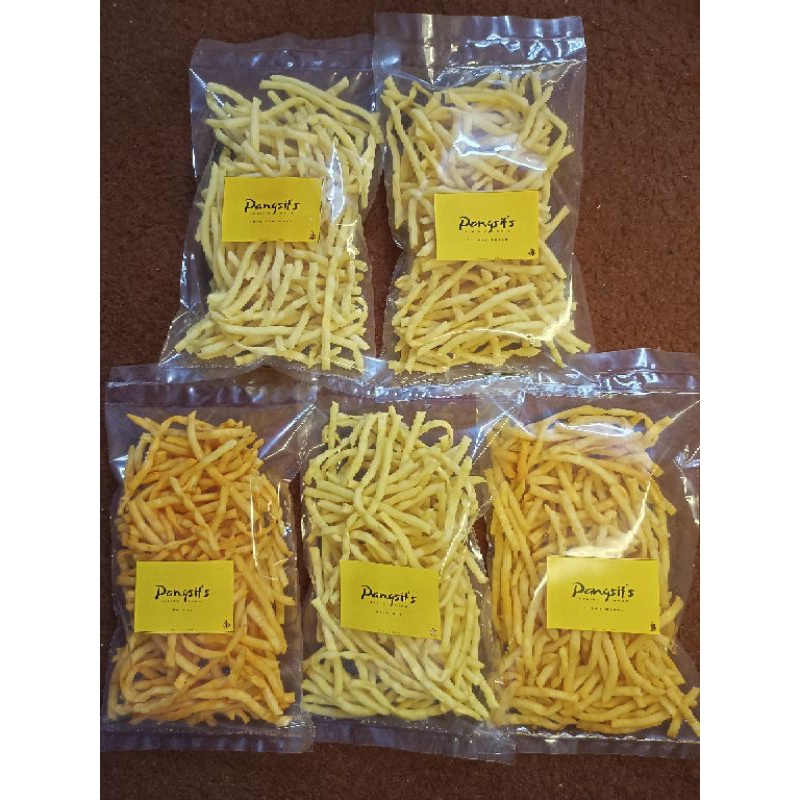 

keripik pangsit stik 500 gram dapat 5 bungkus