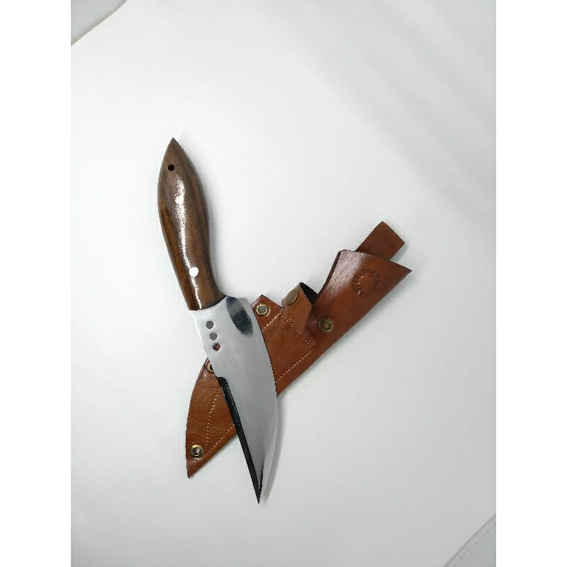 pisau dapur seset baja per 15 cm