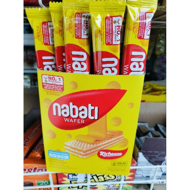 

Nabati stick keju 1box isi 20pcs