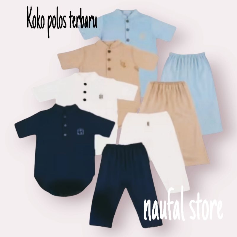 baju muslim anak laki laki/baju Koko anak laki laki/Koko muslim anak laki laki 1-10 tahun