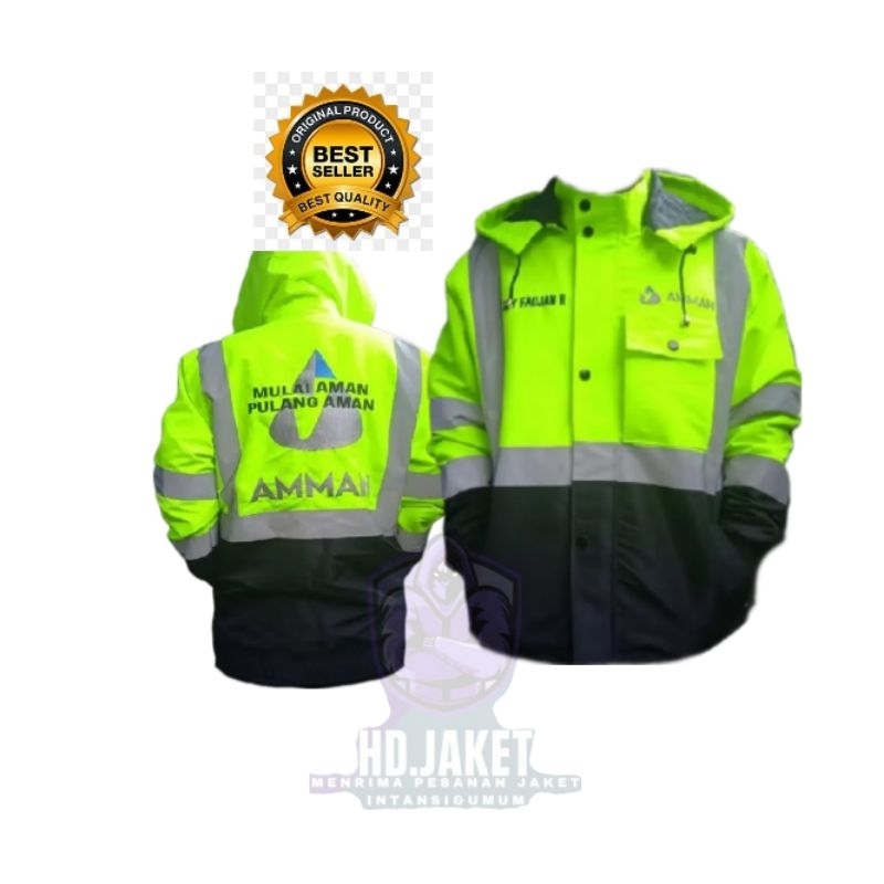 jaket safety jaket amman jaket proyek jaket k3