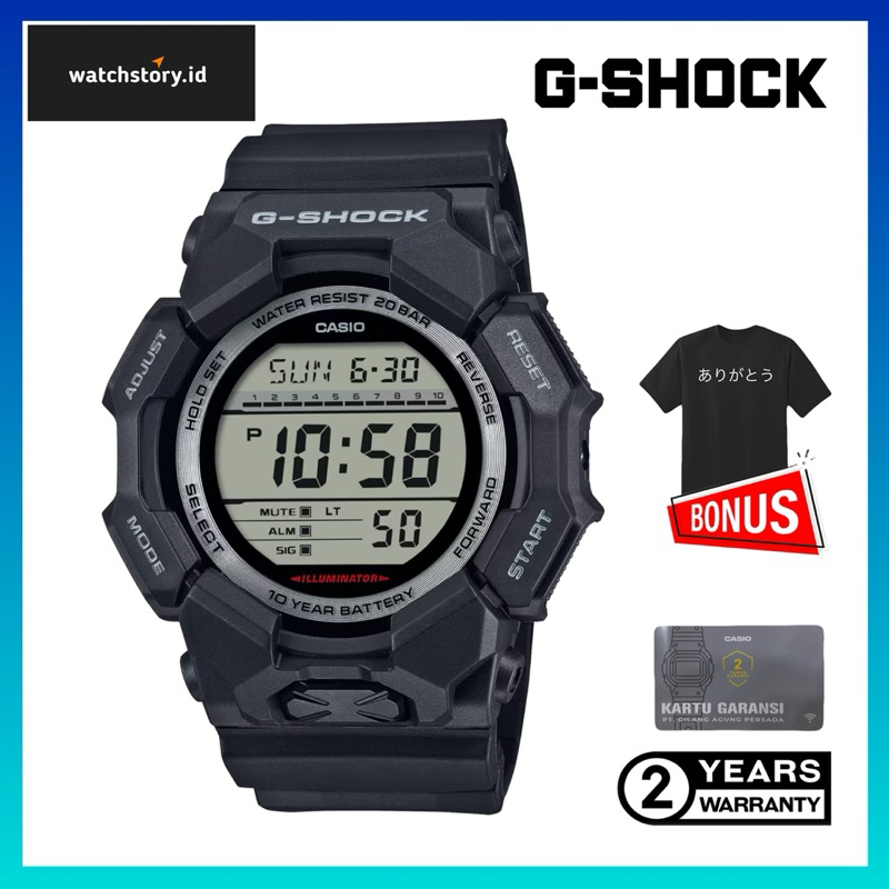 Jam Tangan Digital G-Shock GD-010-1DR Original