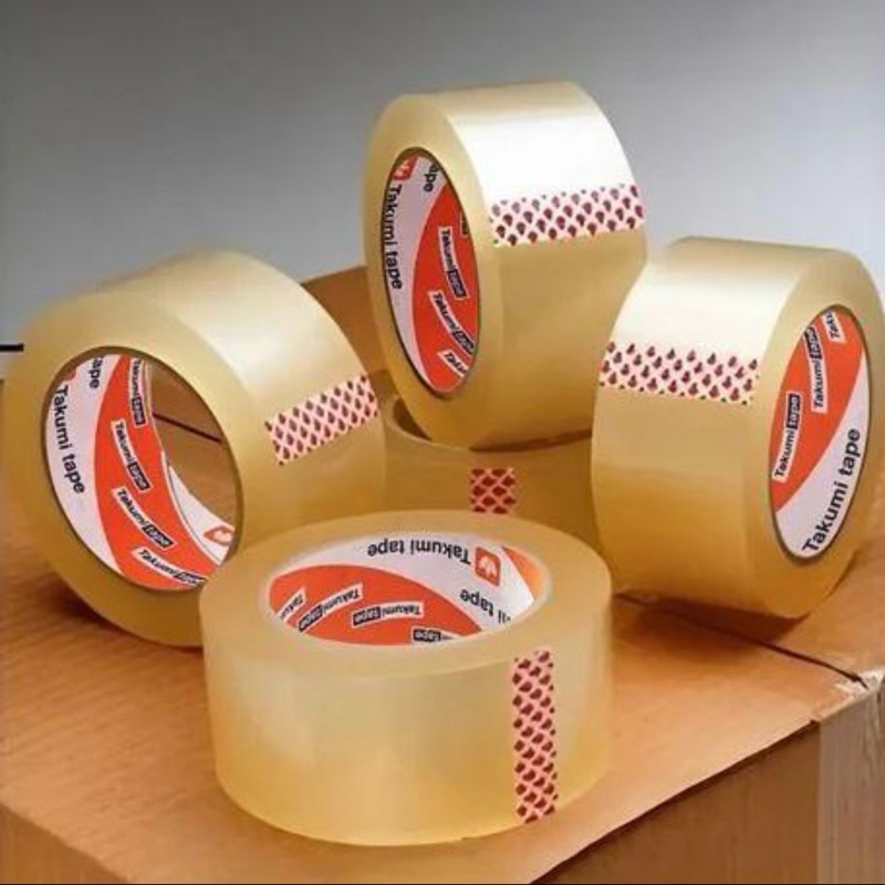 

Lakban Takumi 2inch 45mm x 200 Yard Bening