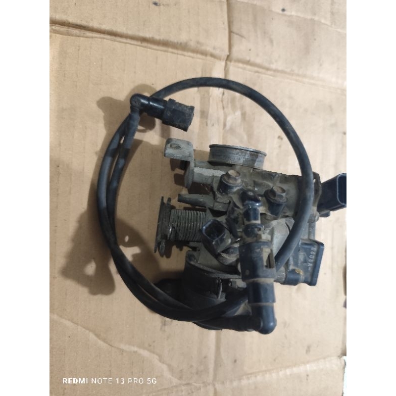 throttle body injektor trotoll bodi TB supra x 125 old betmen fi