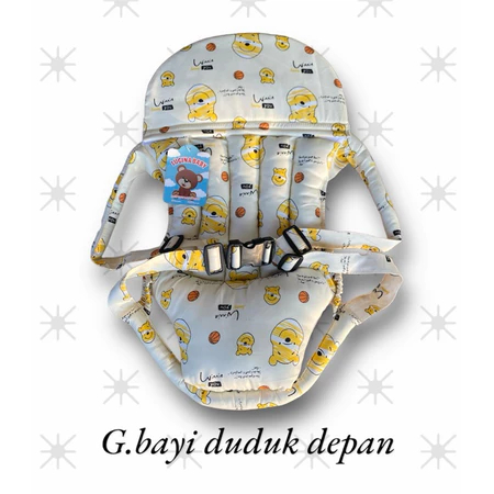 Gendongan Bayi / Gendongan Anak duduk depan