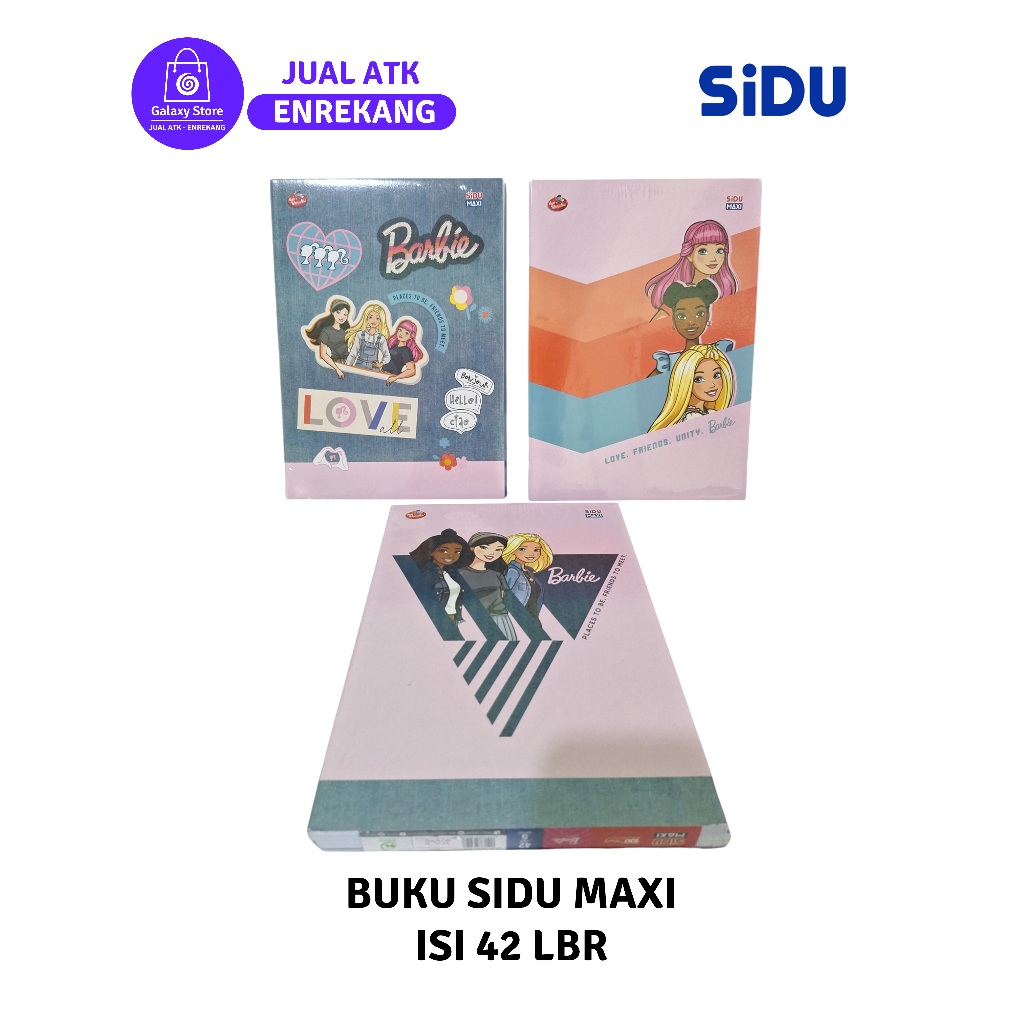 

BUKU SIDU MAXI 1 PACK ISI 6 BUKU 42 LBR