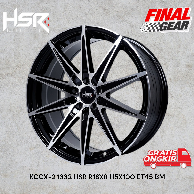 velg mobil r18 murah untuk mobil avanza new xenia new altis new dll pcd 5x100 velg hsr kccx-2 r18