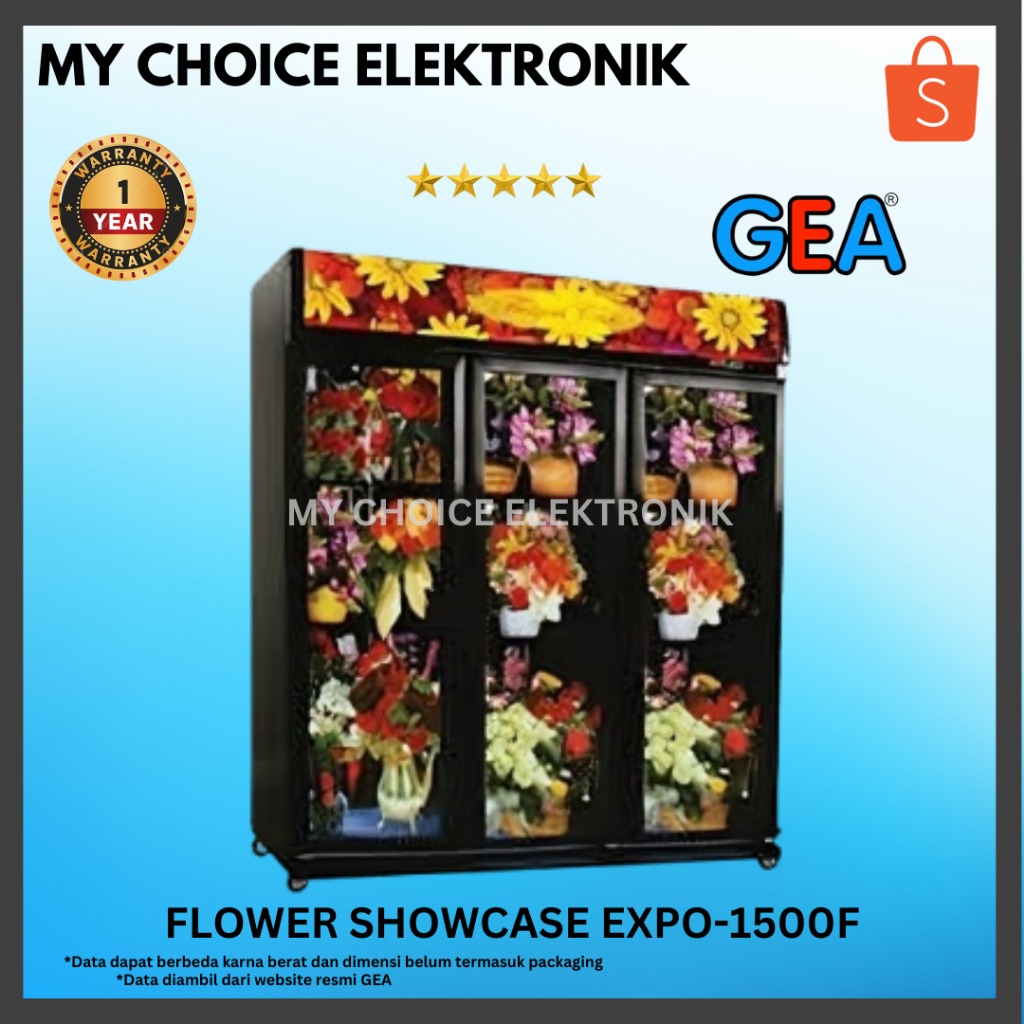 GEA EXPO-1500F Flower Showcase | EXPO 1500 F