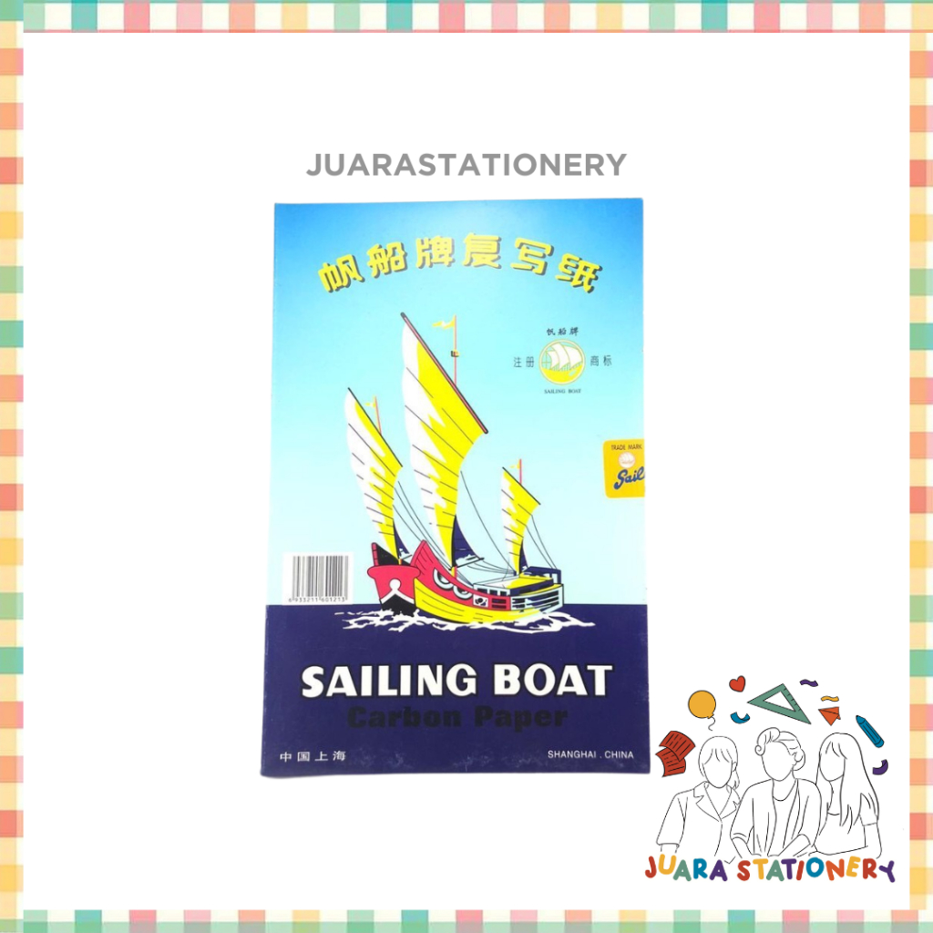 

(621) Kertas Karbon Sailing Boat Double Side [DOUBLE] / Karbon 2 Sisi Dua sisi / Paper Karbon / Carbon