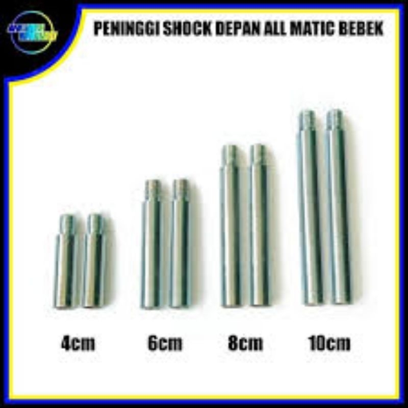 Peninggi suling shock depan Honda supra abs revo jupiter Mio beat Universal