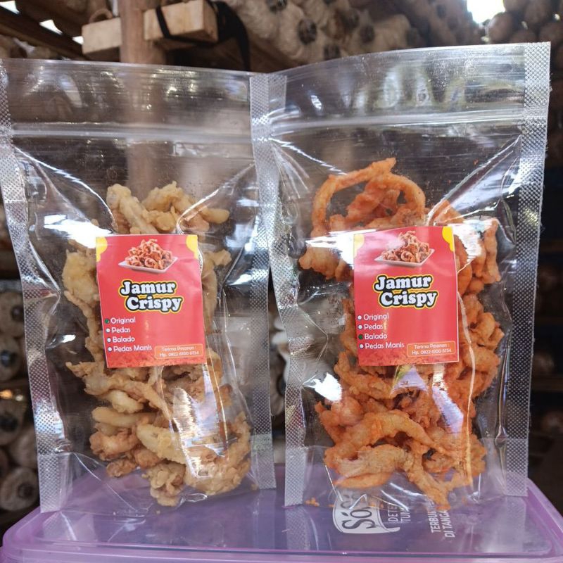 

Jamur Crispy Balado 100gram