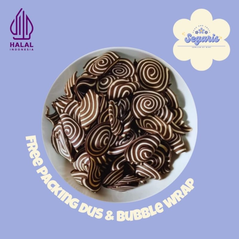 

Segaris snack - keripik kuping gajah manis - cemilan enak