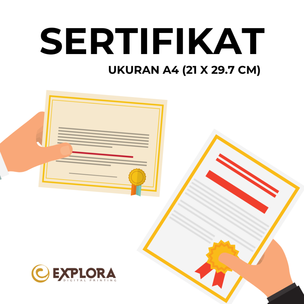 

[A4] Cetak Custom Sertifikat / Piagam murah