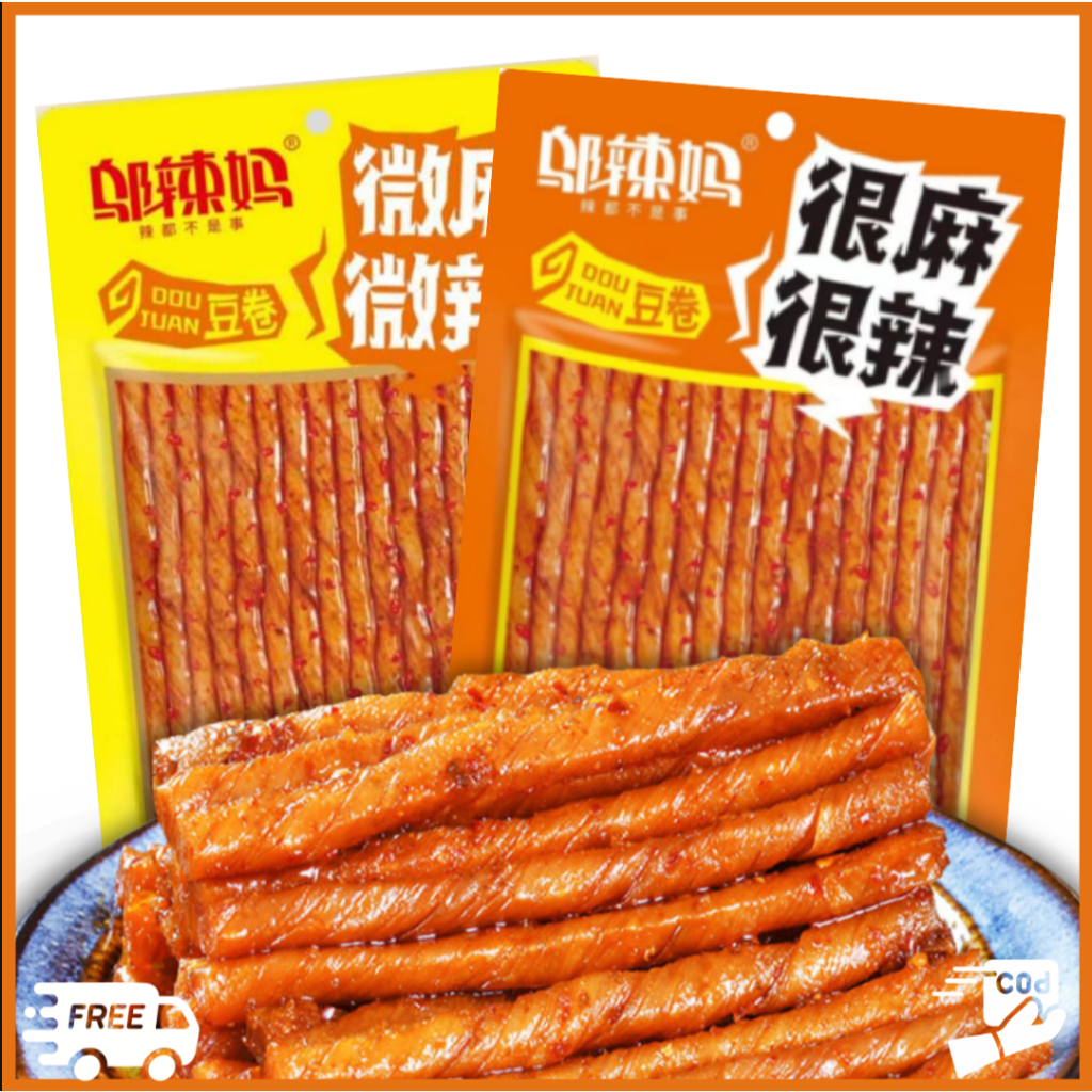 

Latiaoou Halal Snack Vegetarian WLM Gluten Spicy Tofu Strip