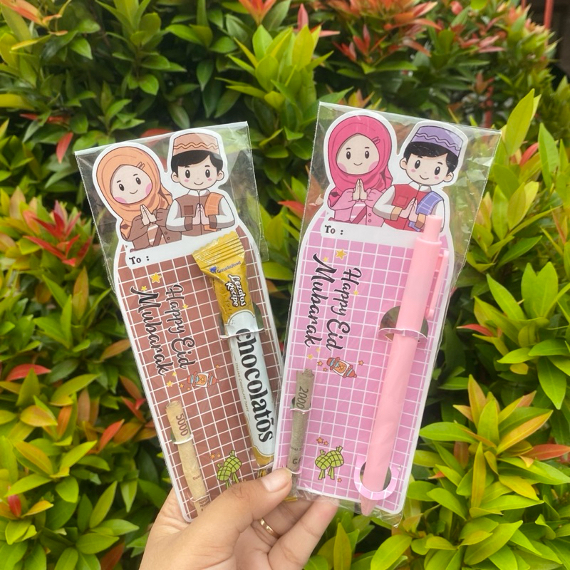 

10pcs Amplop Chocolatos Lebaran new FREE PLASTIK - Bingkisan chocolatos lebaran 2025