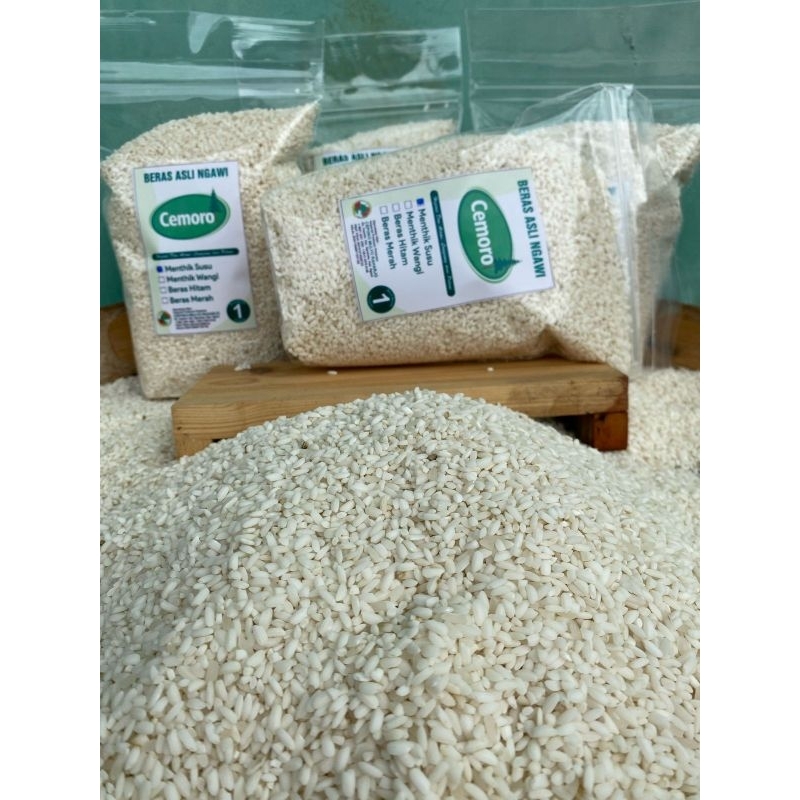 

BERAS MENTIK SUSU ASLI NGAWI "CEMORO" - Non Vacum 1kg