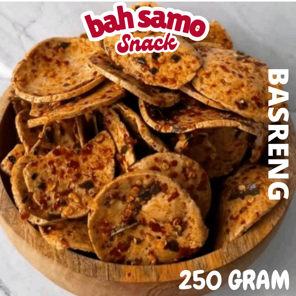 

(250 gram) Basreng Abah Samo Cemilan Snack Kriuk dan Nikmat