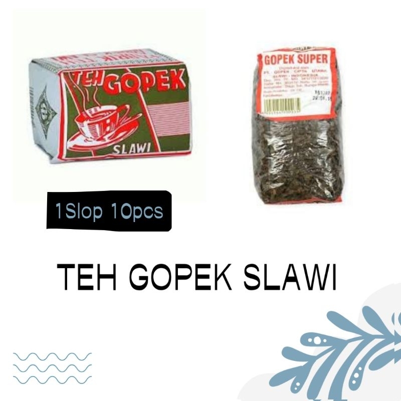 

Teh Kepyur Gopek 1 Slop