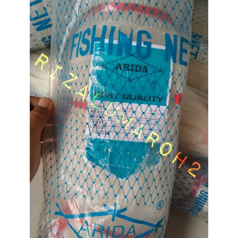 jaring ikan ARIDA 4 INCH 0.40 100MD/100YDS YOKO JARING ARIDA