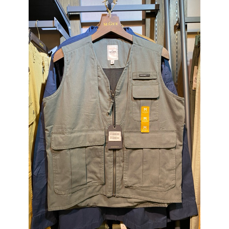 MGEE VEST Rompi Pria Bahan Kanvas Mgee original West Ckpr 001 Dark Grey