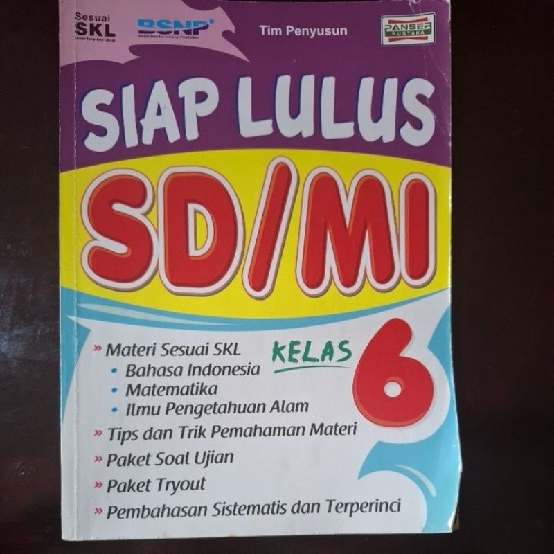 (SECOND) SIAP LULUS SD/MI KELAS 6