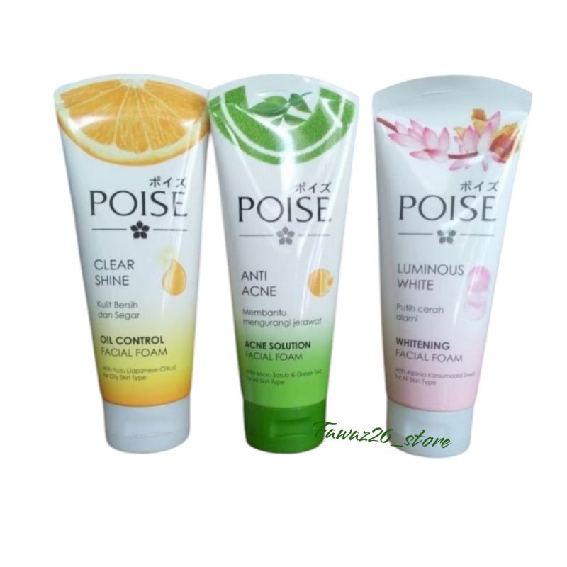 Poise Facial Foam 100ml