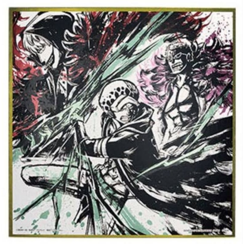 [READY] One Piece Shikishi Ichiban Kuji: Law, Doflamingo, Corazon