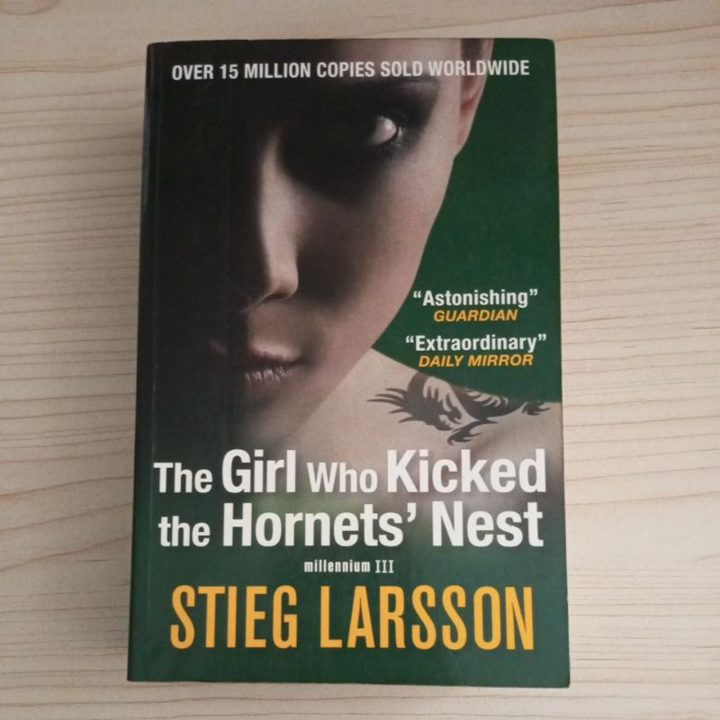 NOVEL THE GIRL WHO KICKED THE HORNETS NEST MILLENIUM BY STIEG LARSSON