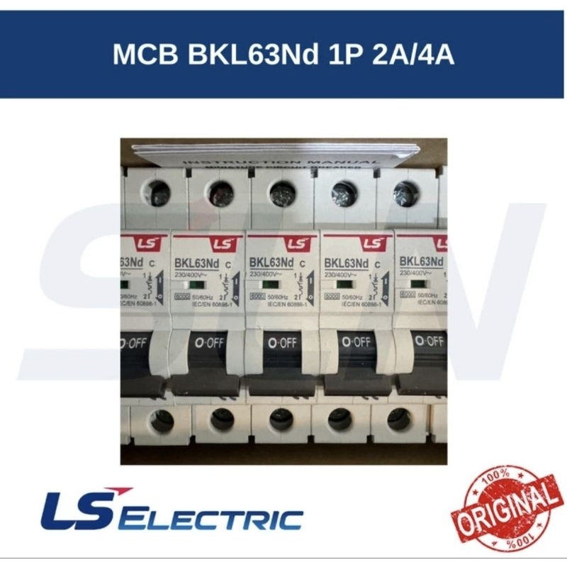 MCB LS 1Phase 6A BKL63ND / BKN