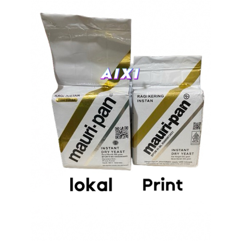 

Ragi instan mauripan lokal & print (500 gr)