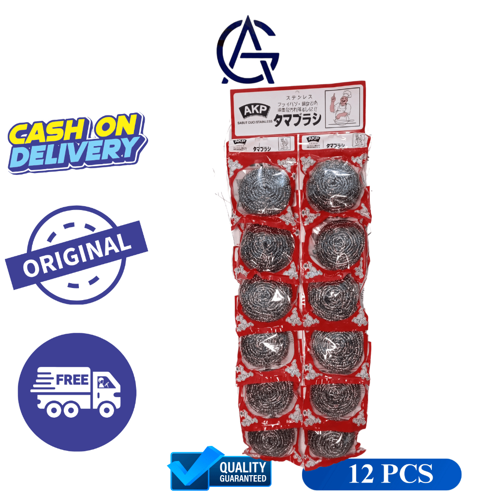 GROSIR AKP Sabut Kawat Cuci Piring Stainless Steel  / Sabut Cuci Stainless Steel