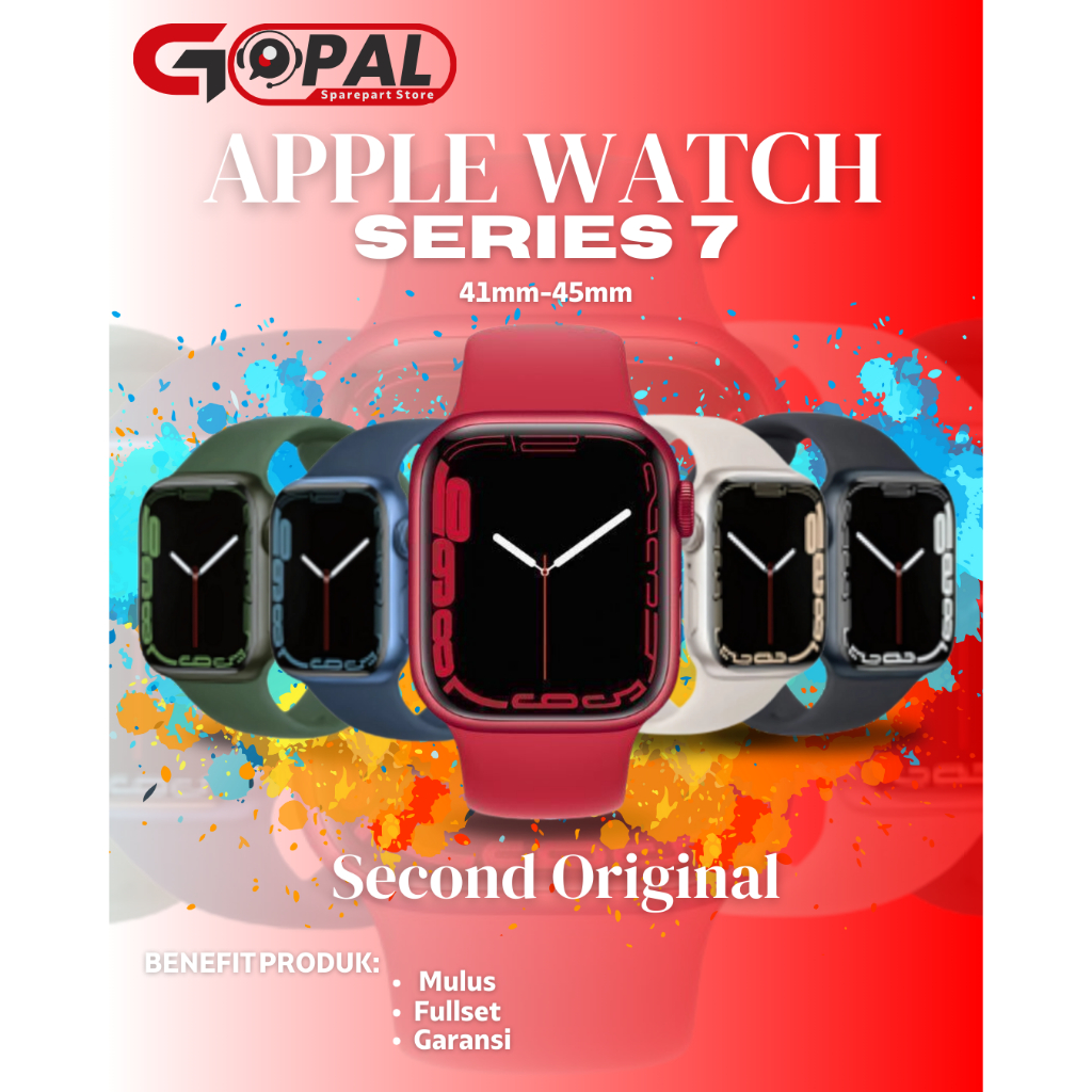 GOPAL - iWatch Series 7 41mm-45mm Original Second Mulus Like New