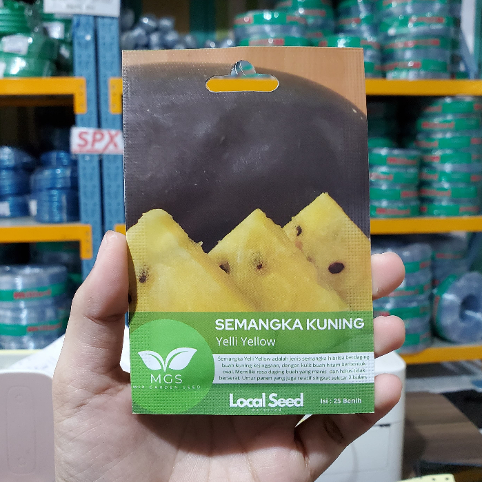 Benih Semangka Yellow Yalli/Benih Semangka Kuning Murah/Benih Semangka Murah