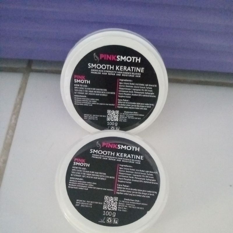 (pinksmoth keratin) pelurus rambut tanpa menggunakan catok