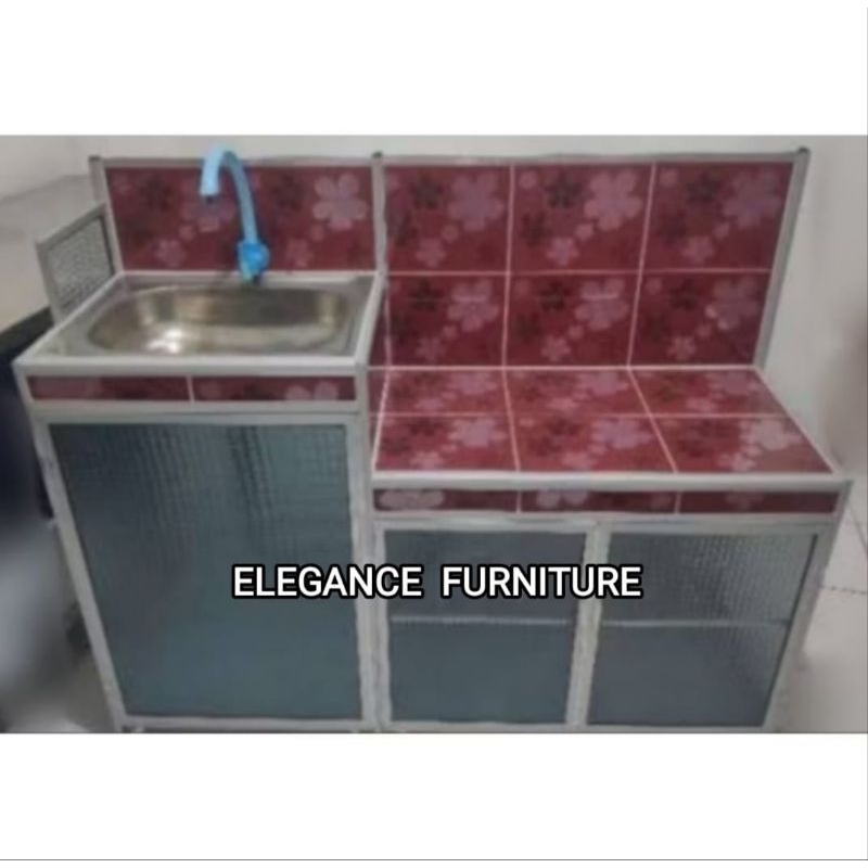 Meja Wastafel / Rak Wastafel / Rak Piring / Lemari Piring Pekanbaru saja