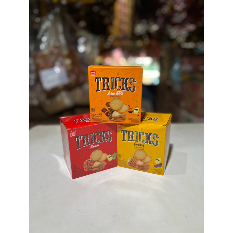 

TRICKS biskuit kentang (Isi 10pcs @ 12g)