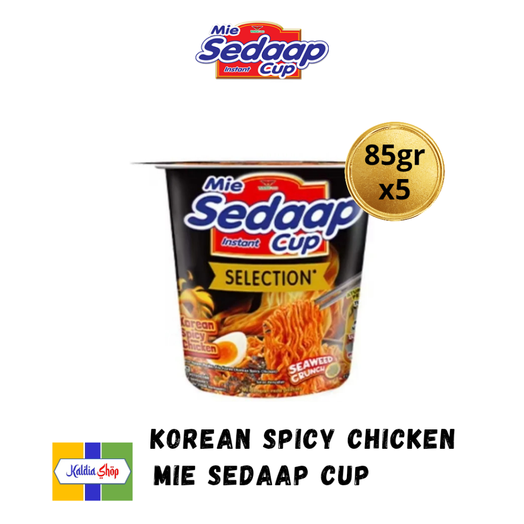

Mie Sedaap Cup Korean Spicy Chicken x 5