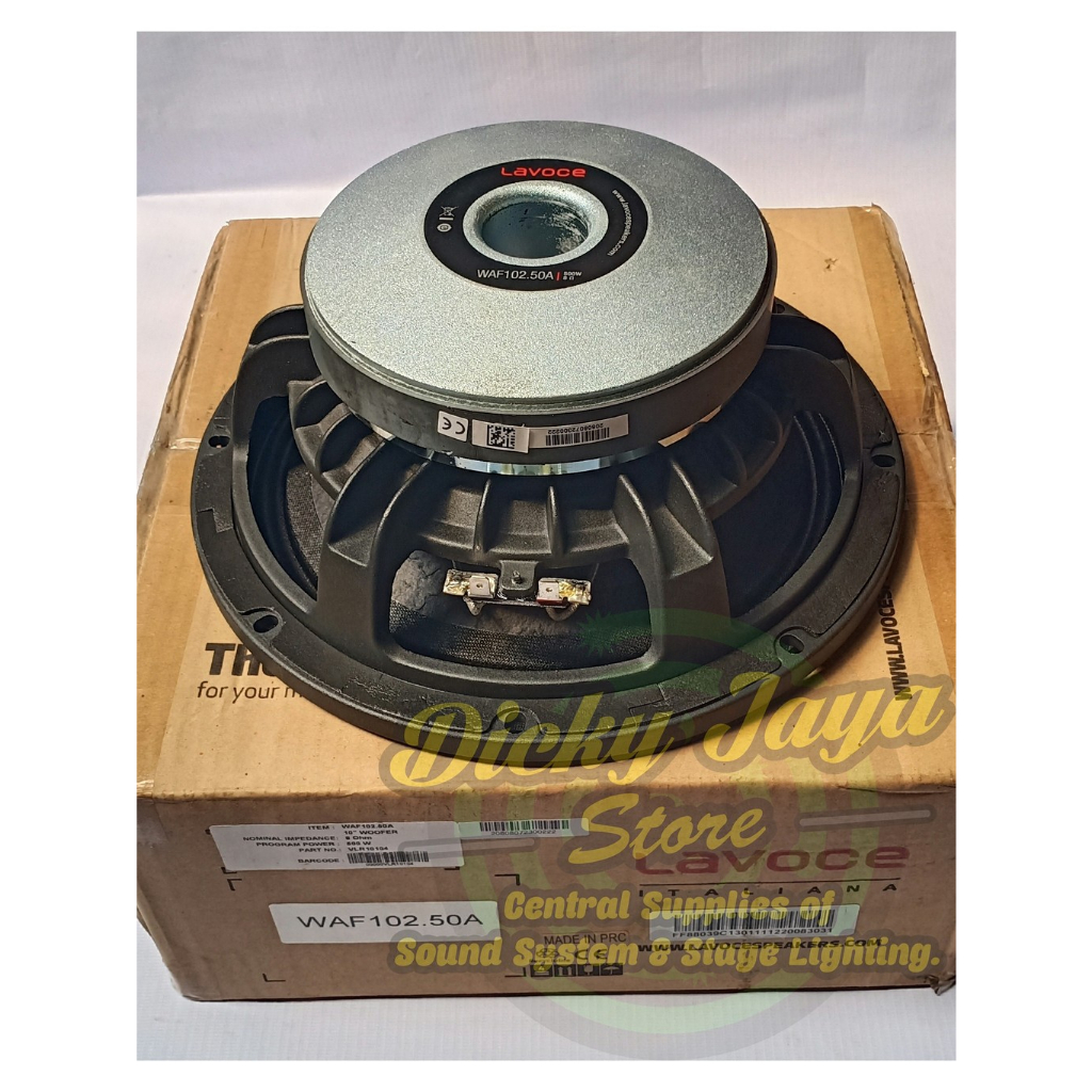 Speaker 10inch / LAVOCE WAF102.50A (8 ohm) / Lavoce