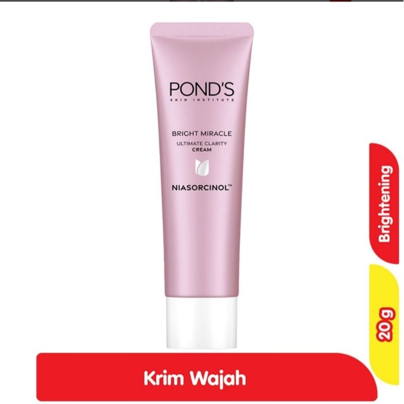 PoNDS BRIGHT BEAUTY KRIM PAGI PELEMBAB WAJAH(KULIT BERMINYAK ) 20 G