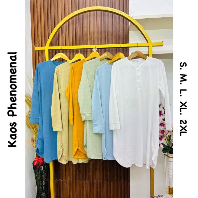 Tunik kaos phenom cewek