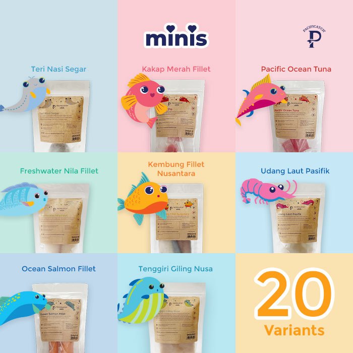 

Pacificatch minis ikan untuk mpasi