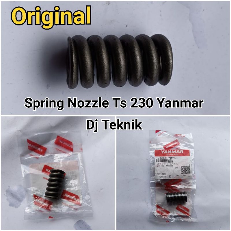 TS 230/TS 190 Spring nozzle Yanmar ts 230 original / per noksel Yanmar TS 230 asli