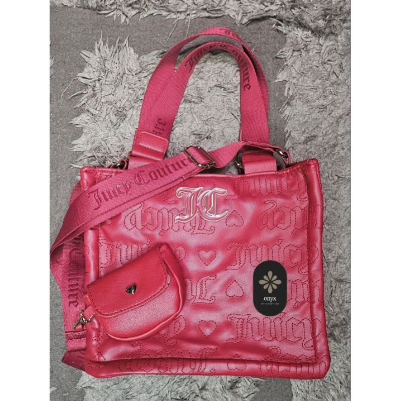 Preloved Juicy Couture, Pink League Mini Tote Bag