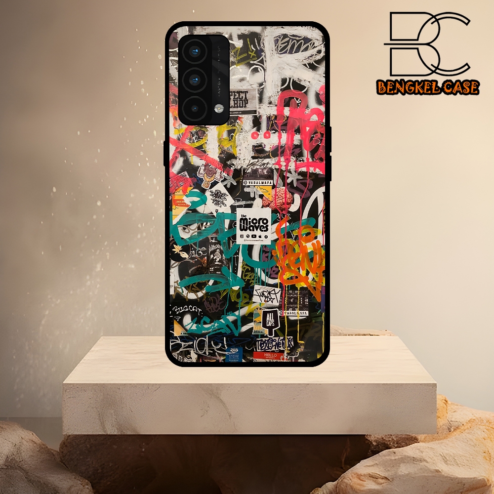 (BS21) Case Kilau Realme GT Master Casing Hp Realme Pelindung Smartphone Motif GRAFITY