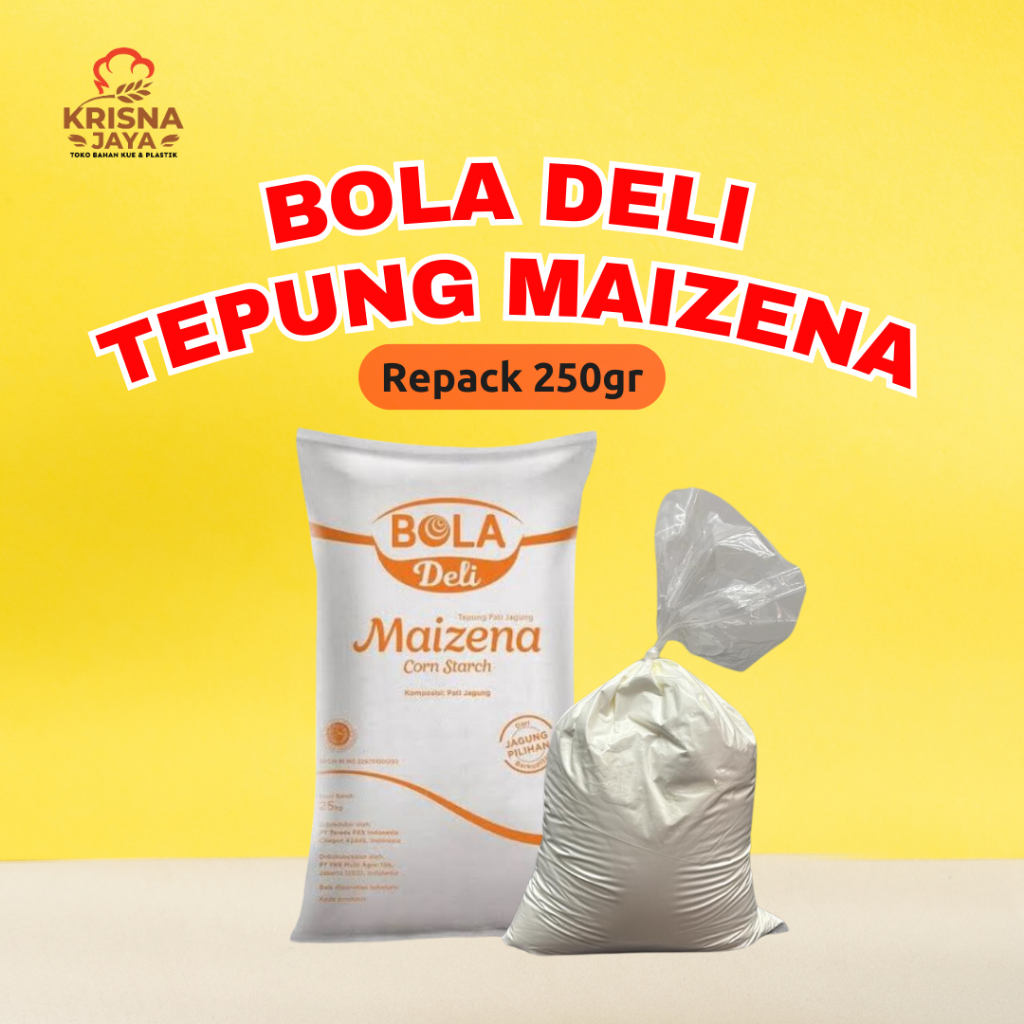 

Tepung Maizena Kiloan / Repack per 250gr