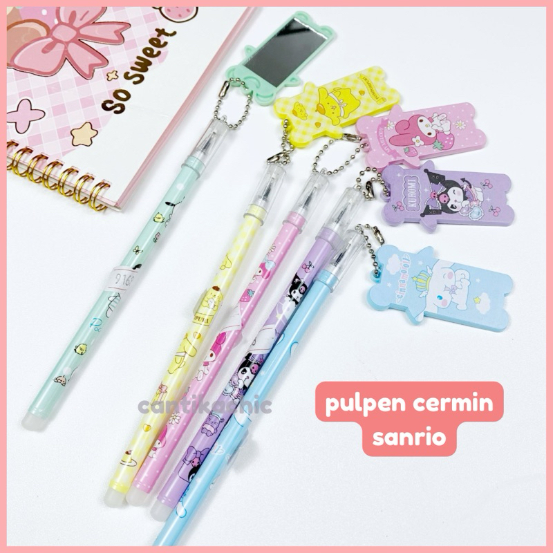 

CANTIKACHIC COD PULPEN HITAM GEL CERMIN KARAKTER SANRIO HELLOKITTY KUROMI CINNAMOROLL MURAH
